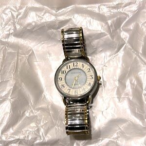 Anne Klein Two-Tone Watch Silver Gold